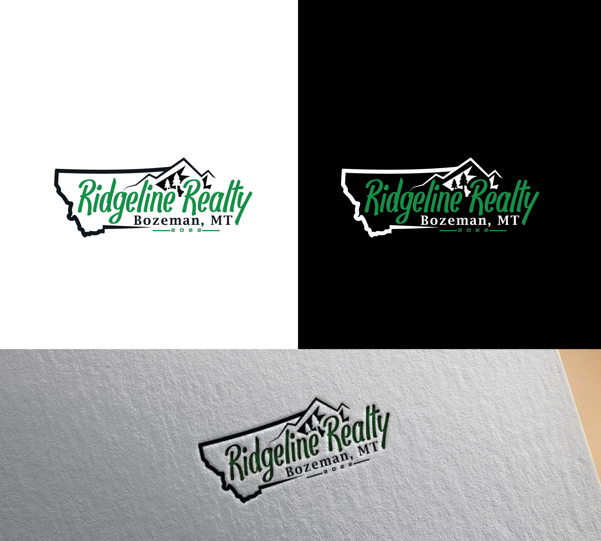 Logo Design by RRR Design for Ridgeline Realty | Design #27368032