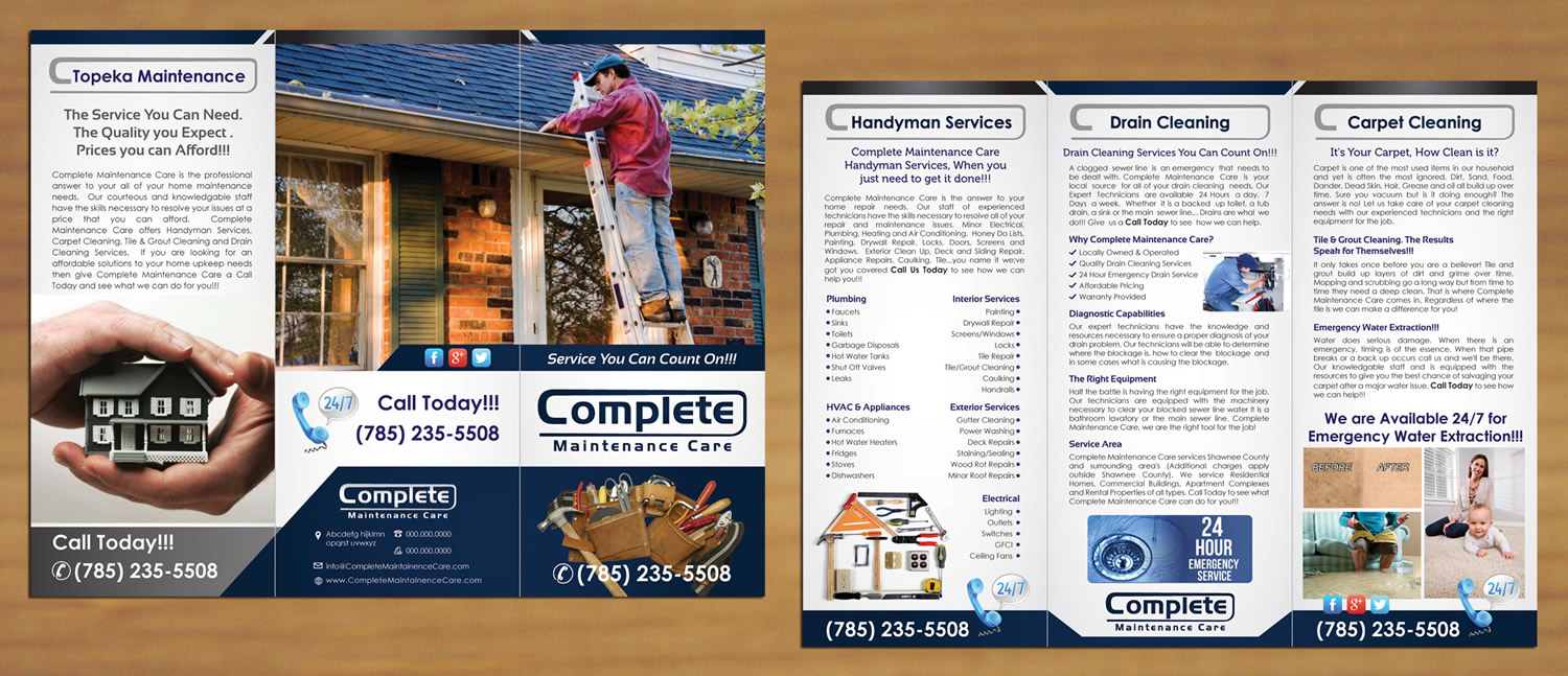 Brochure Design by Sbss for this project | Design: #3085515