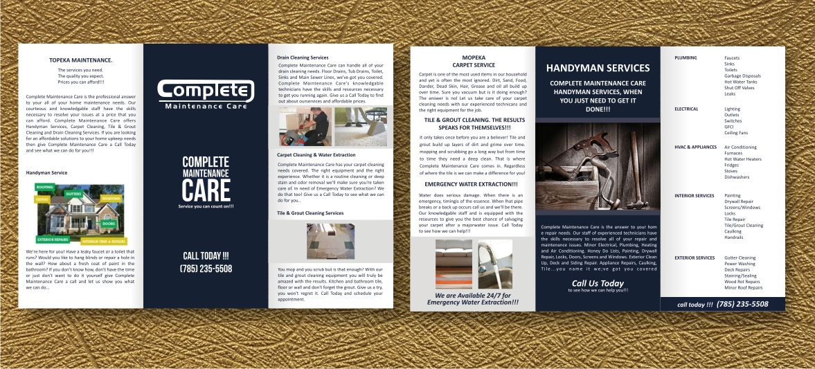 Diseño de Brochure por RINIDEH para este proyecto | Diseño #3065603