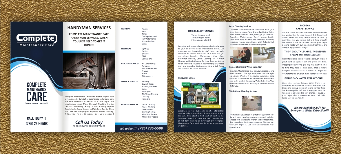 Brochure Design by RINIDEH for this project | Design #3126841