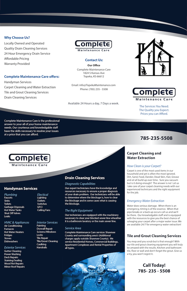 Brochure Design by Meri for this project | Design #3088611