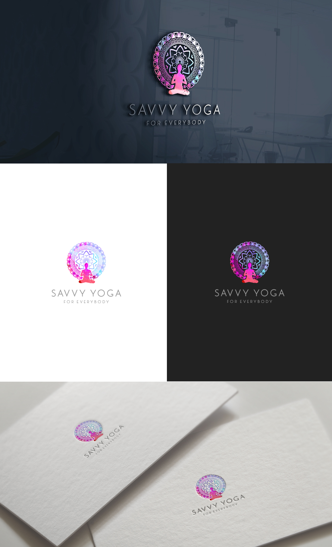 Logo Design by GLDesigns for Savvy Yoga | Design #27370630