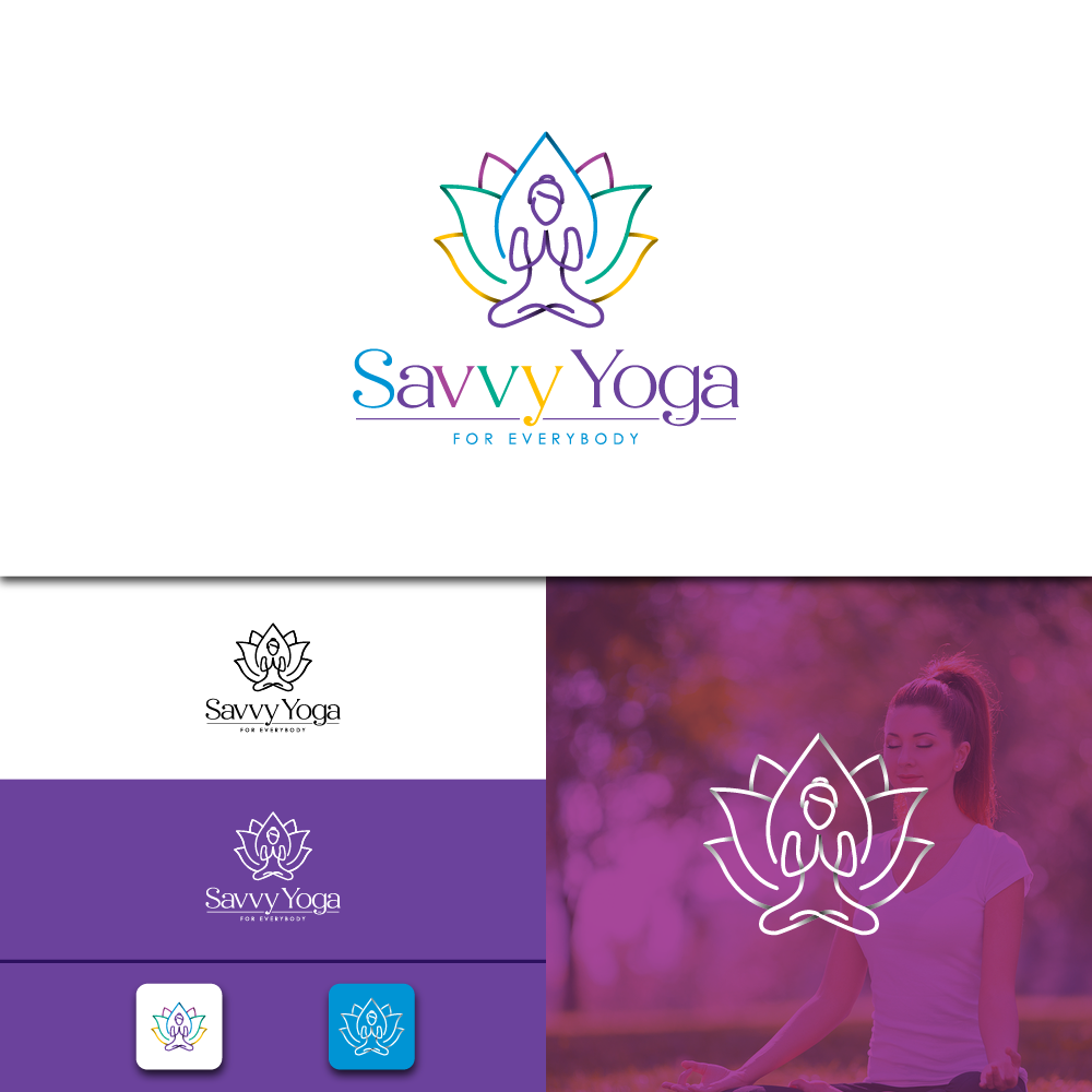 Logo-Design von haszart für Savvy Yoga | Design #27368383