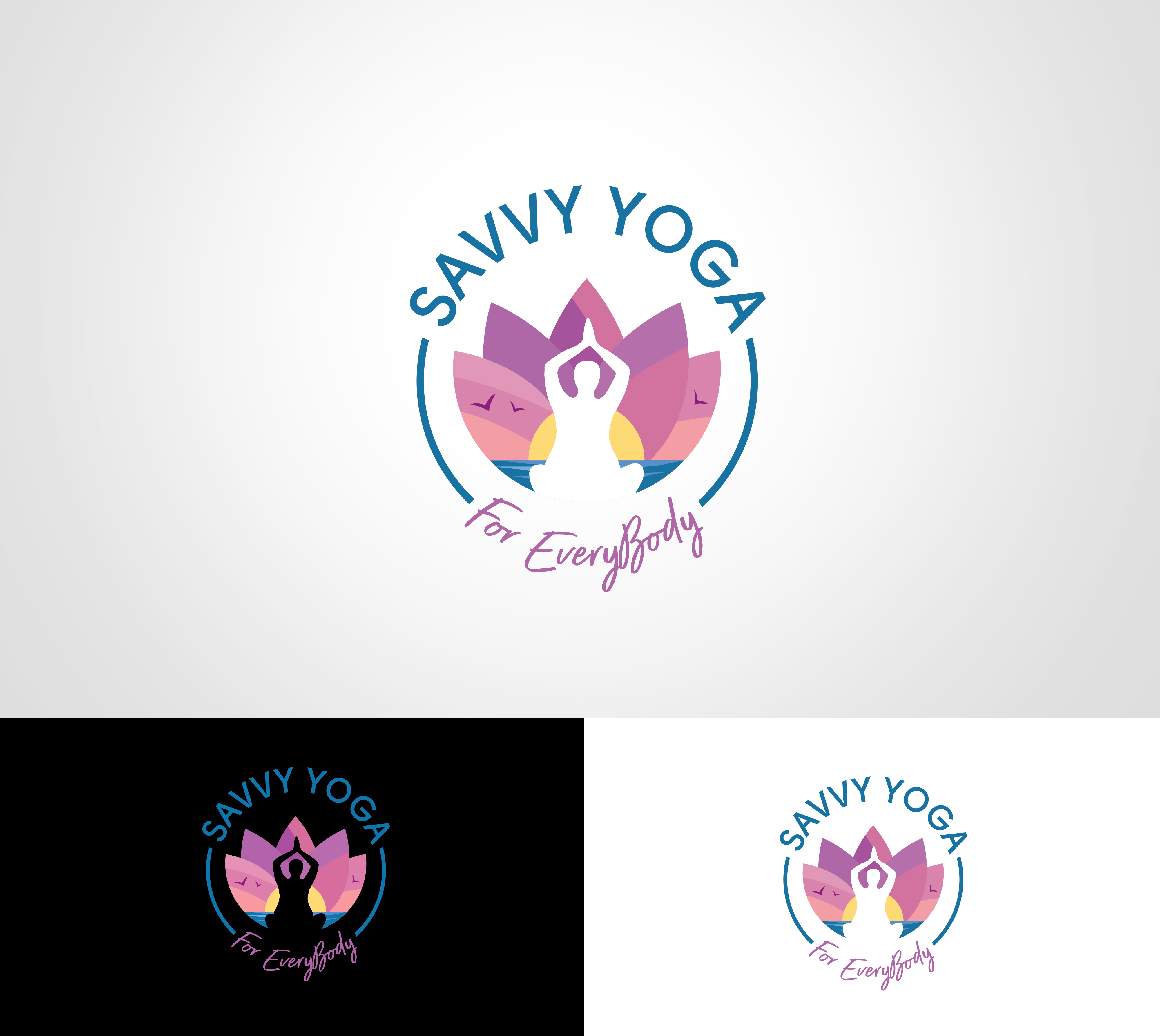 Diseño de Logo por Taya Bright para Savvy Yoga | Diseño #27388595