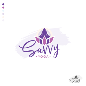 Logo Design by Yummy Art for Savvy Yoga | Design: #27367106