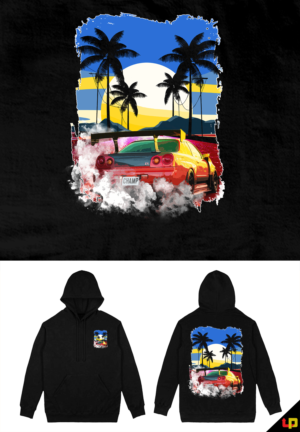Car Themed Hoodie  | Diseño de Camiseta por Uprinteez