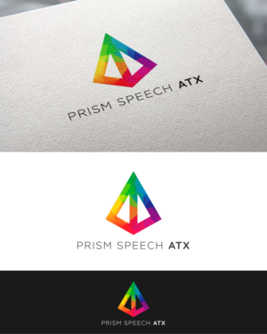 Prism Speech ATX | Logo-Design von adelvalle