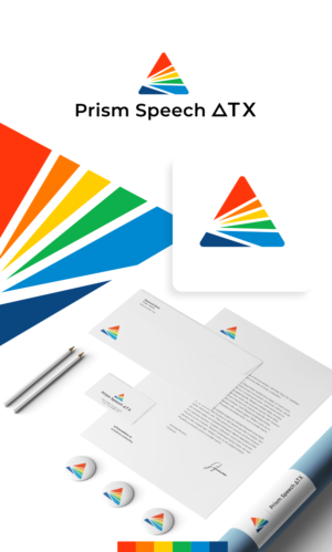 Prism Speech ATX | Design de Logo par FoxD solutions