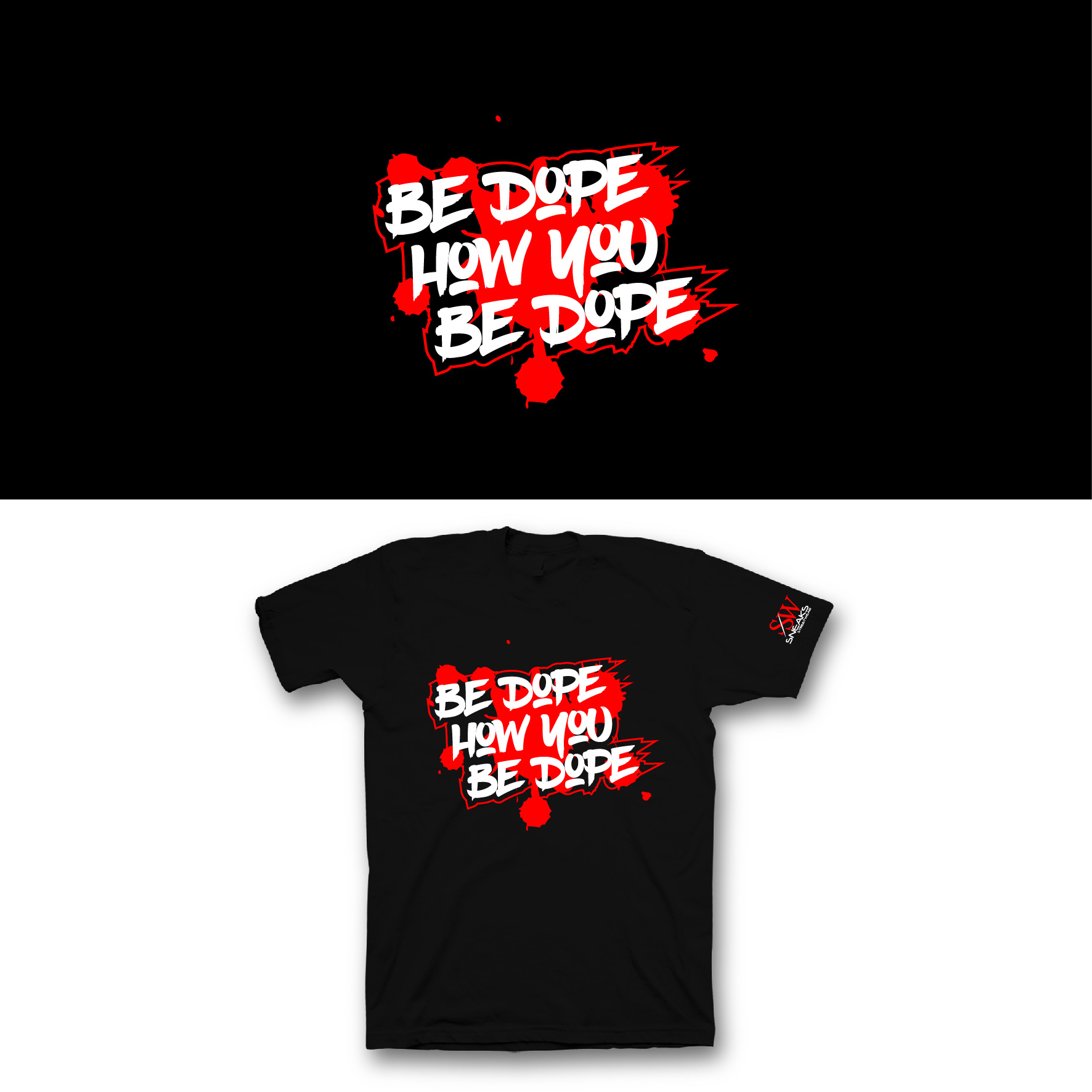 T-shirt Design by saka.aleksandar for Sneaks843 | Design #27376193