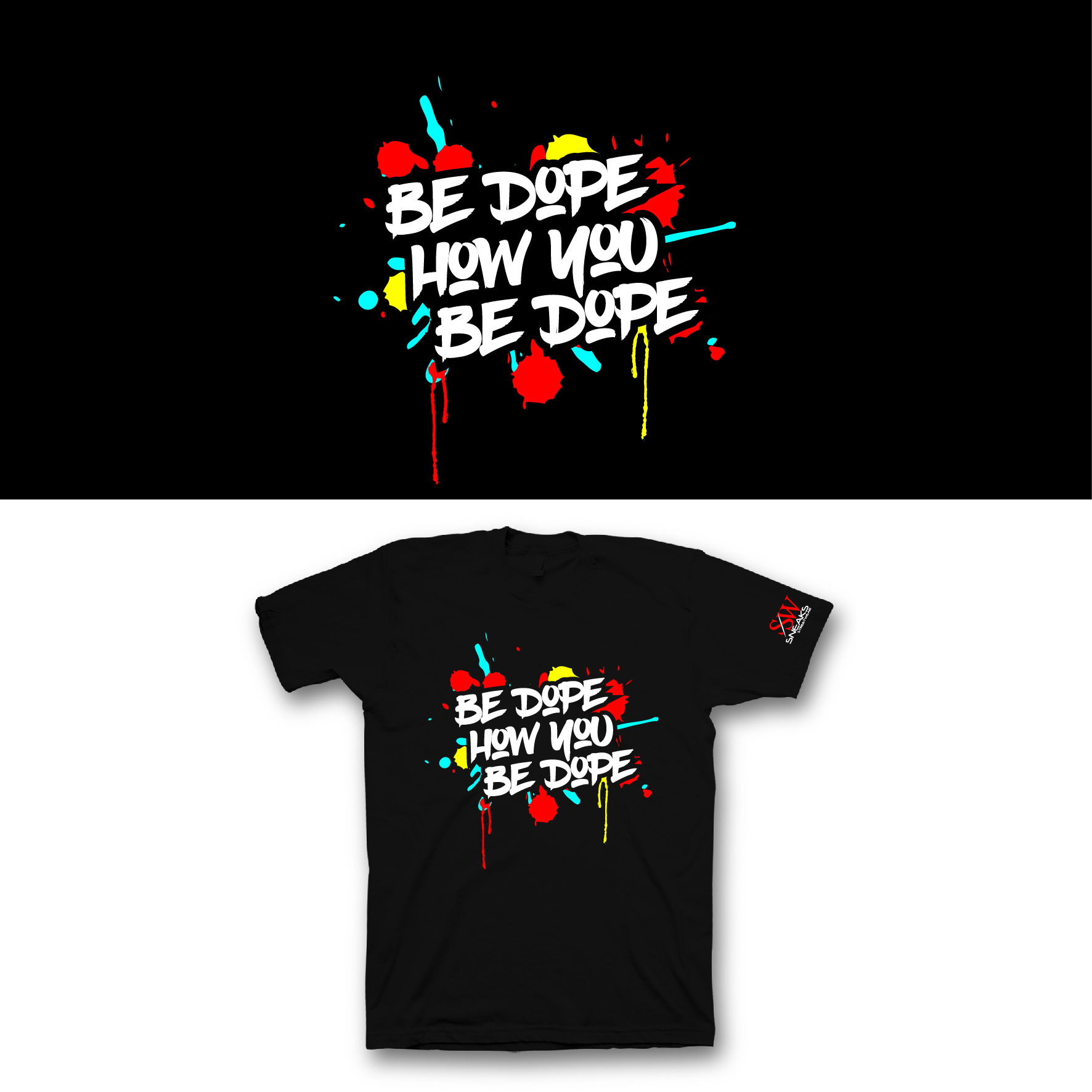 T-shirt Design by saka.aleksandar for Sneaks843 | Design #27379531