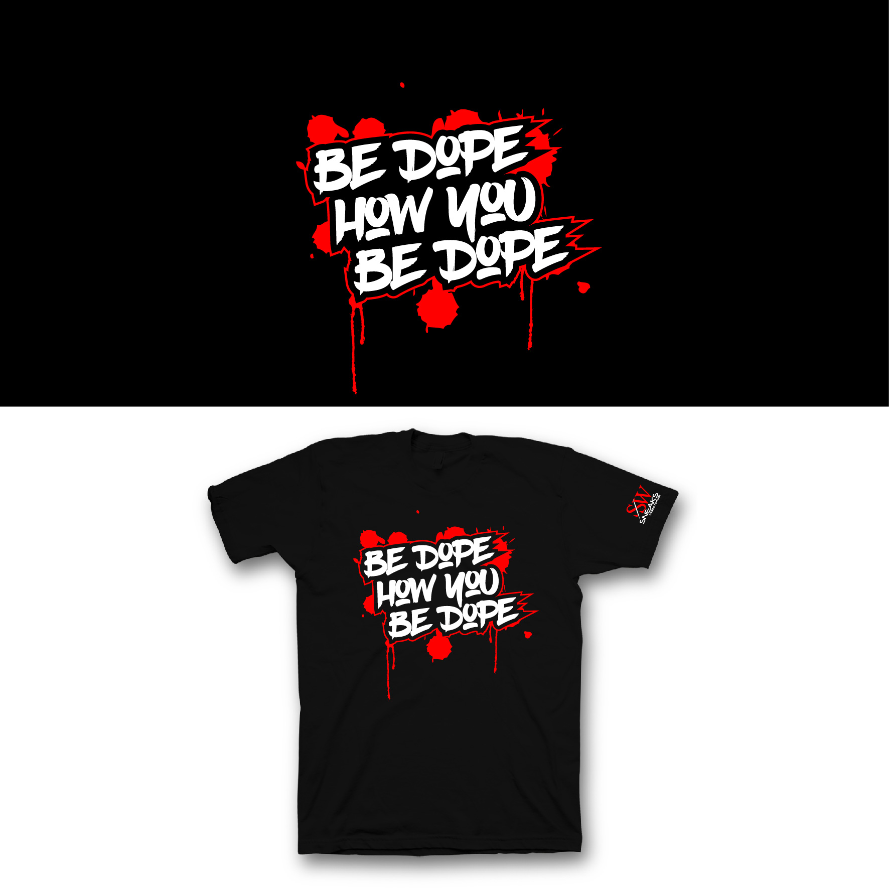 T-shirt Design by saka.aleksandar for Sneaks843 | Design #27379532