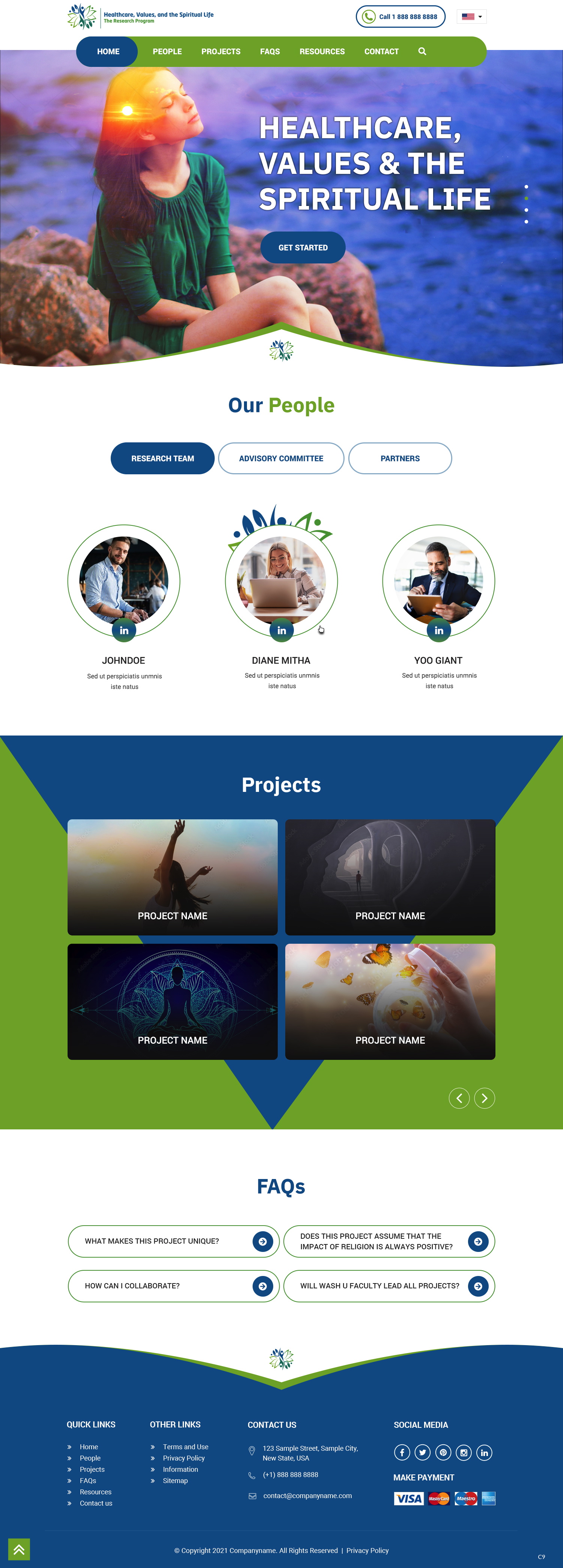 Wordpress Design by pb for Washington University in St. Louis | Design #27375708
