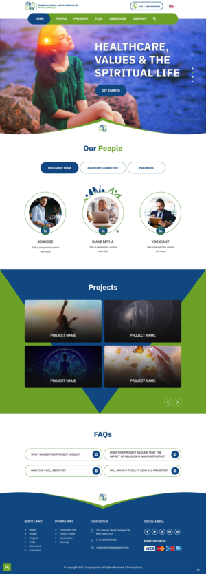 WordPress-Design von pb für Washington University in St. Louis | Design: #27375708