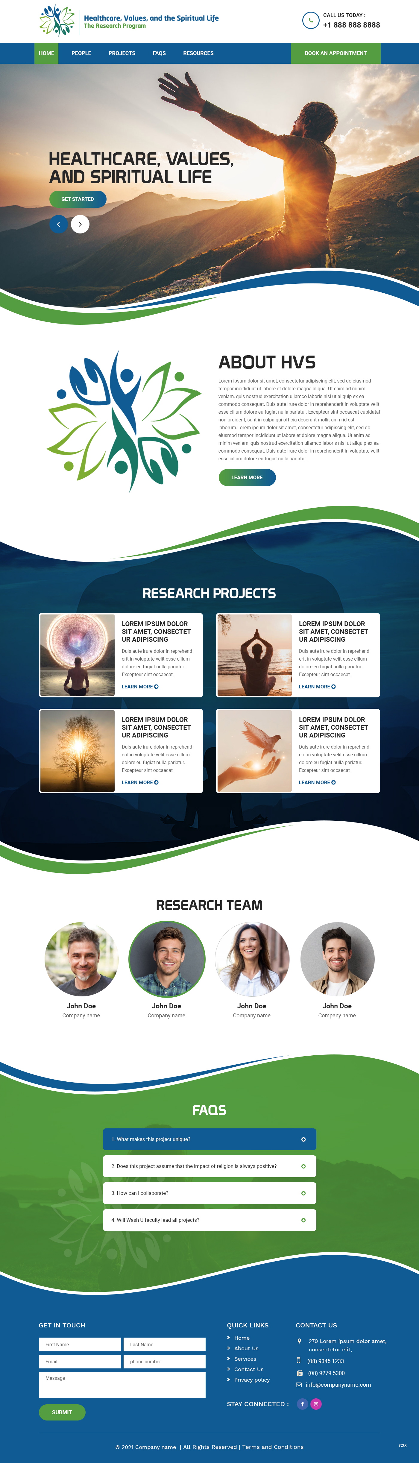 Wordpress Design by pb for Washington University in St. Louis | Design #27375711