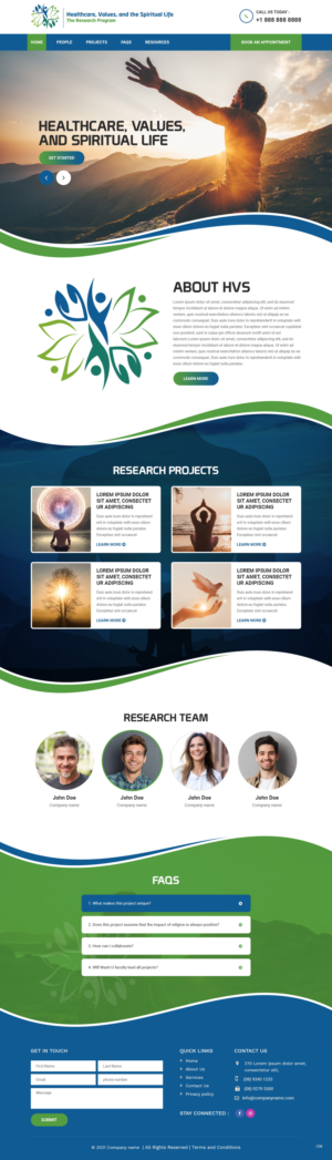 WordPress-Design von pb für Washington University in St. Louis | Design: #27375711