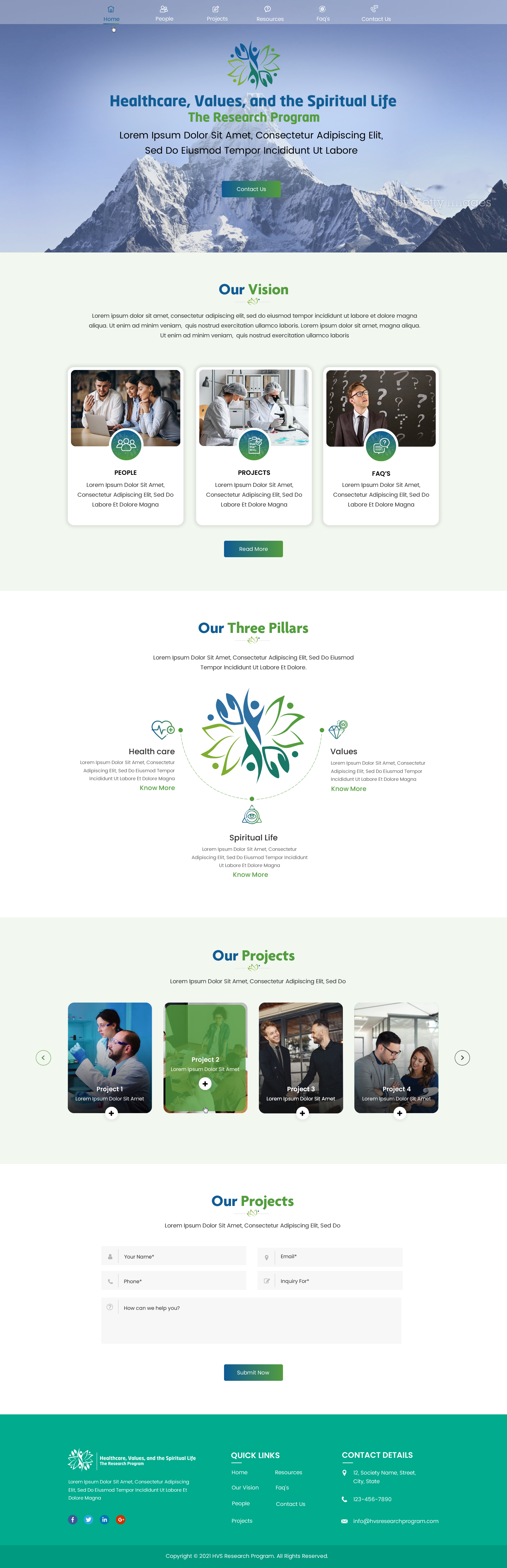 Wordpress Design by Sbss for Washington University in St. Louis | Design #27387120