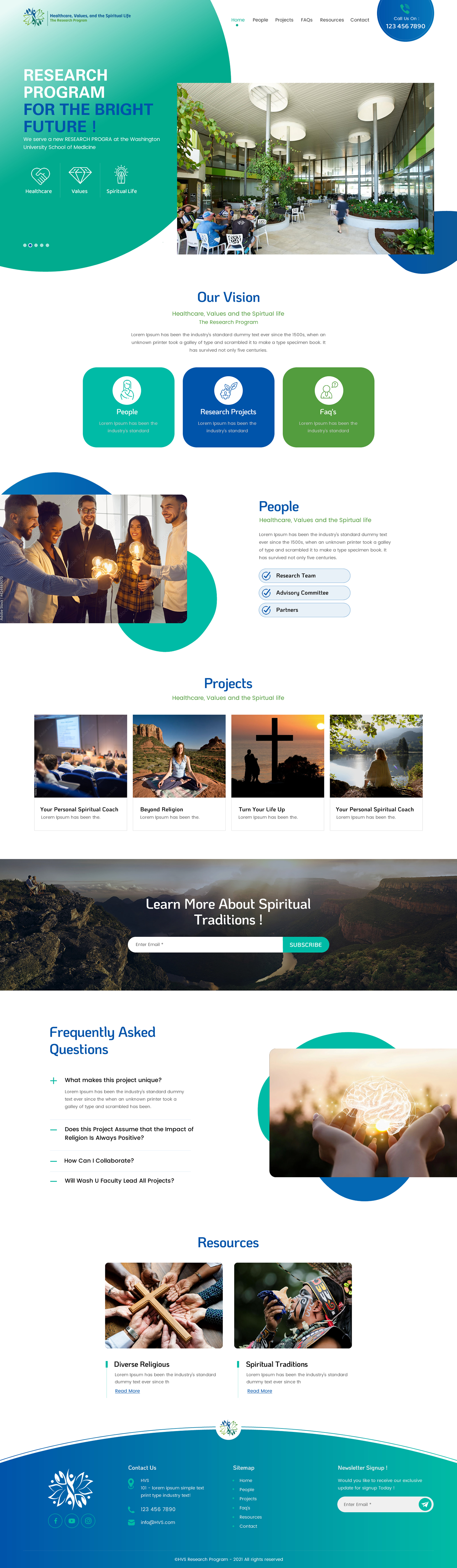Wordpress Design by rightway for Washington University in St. Louis | Design #27406820