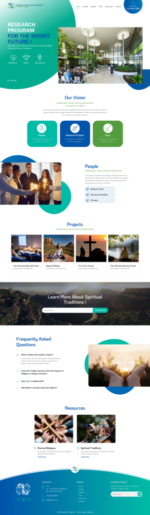 Diseño Wordpress por rightway para Washington University in St. Louis | Diseño: #27406820