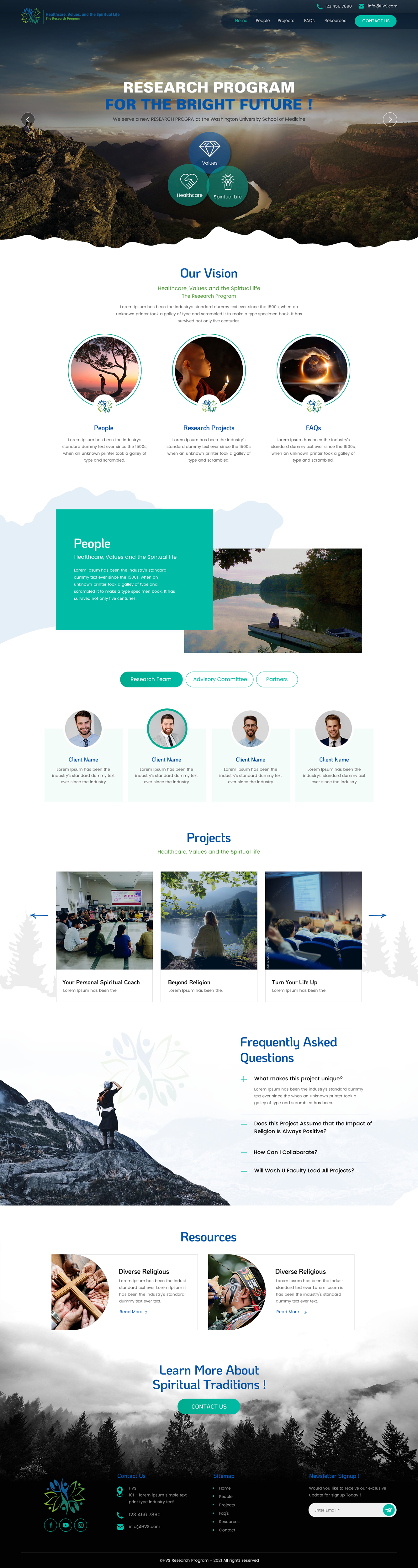 WordPress-Design von rightway für Washington University in St. Louis | Design #27406821