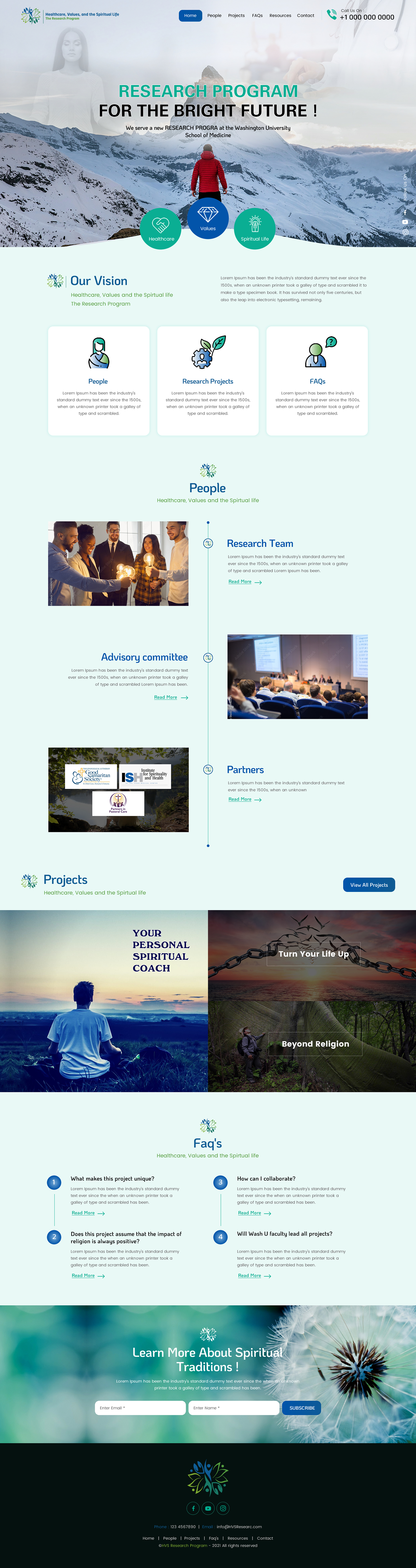 WordPress-Design von rightway für Washington University in St. Louis | Design #27406823
