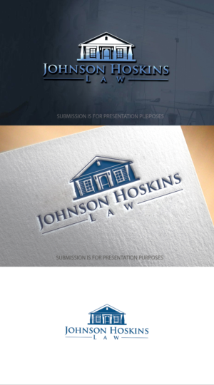 Johnson Hoskins Law | Logo Design by graphicevolution
