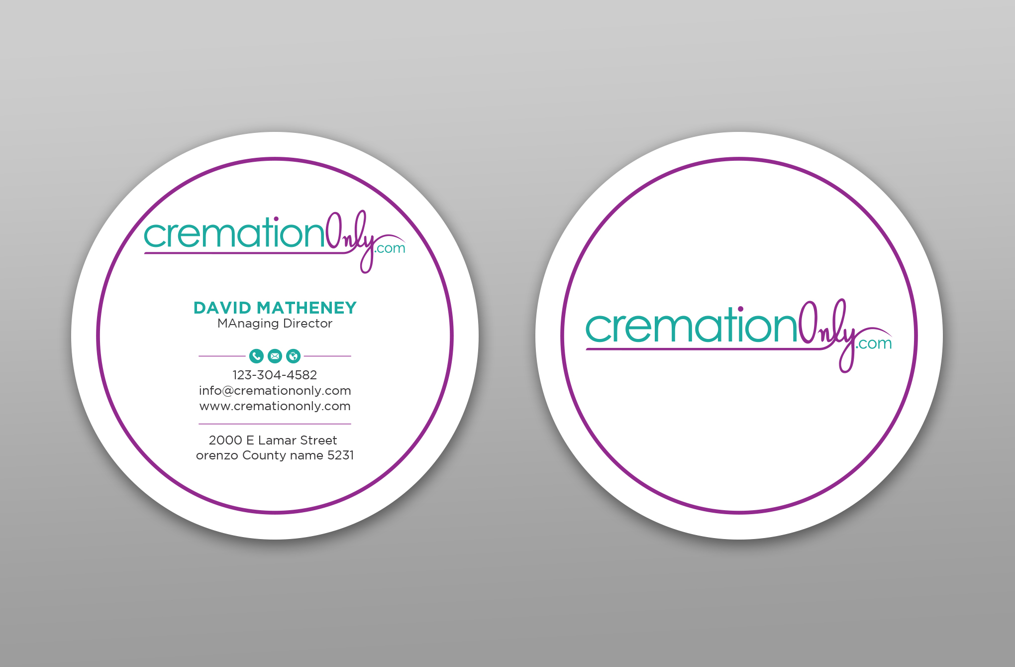 Business Card Design by Uttom 2 for Palm Products LLC | Design #27374457