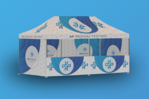 Messestand-Design von dumx für AP Medical Testing LLC  | Design: #27400346