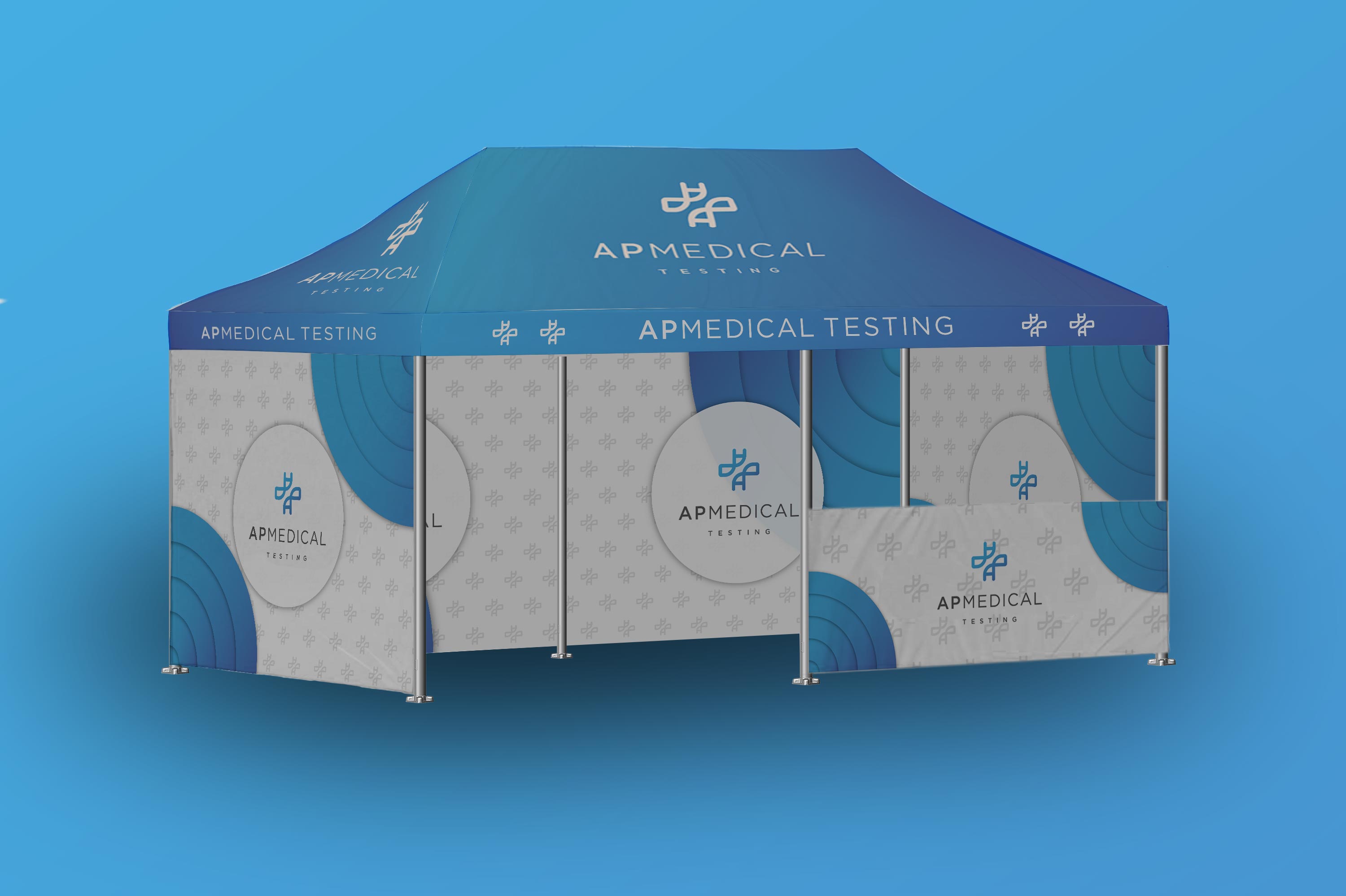 Messestand-Design von dumx für AP Medical Testing LLC  | Design: #27409564