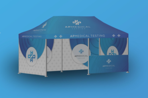 Messestand-Design von dumx für AP Medical Testing LLC  | Design: #27410199