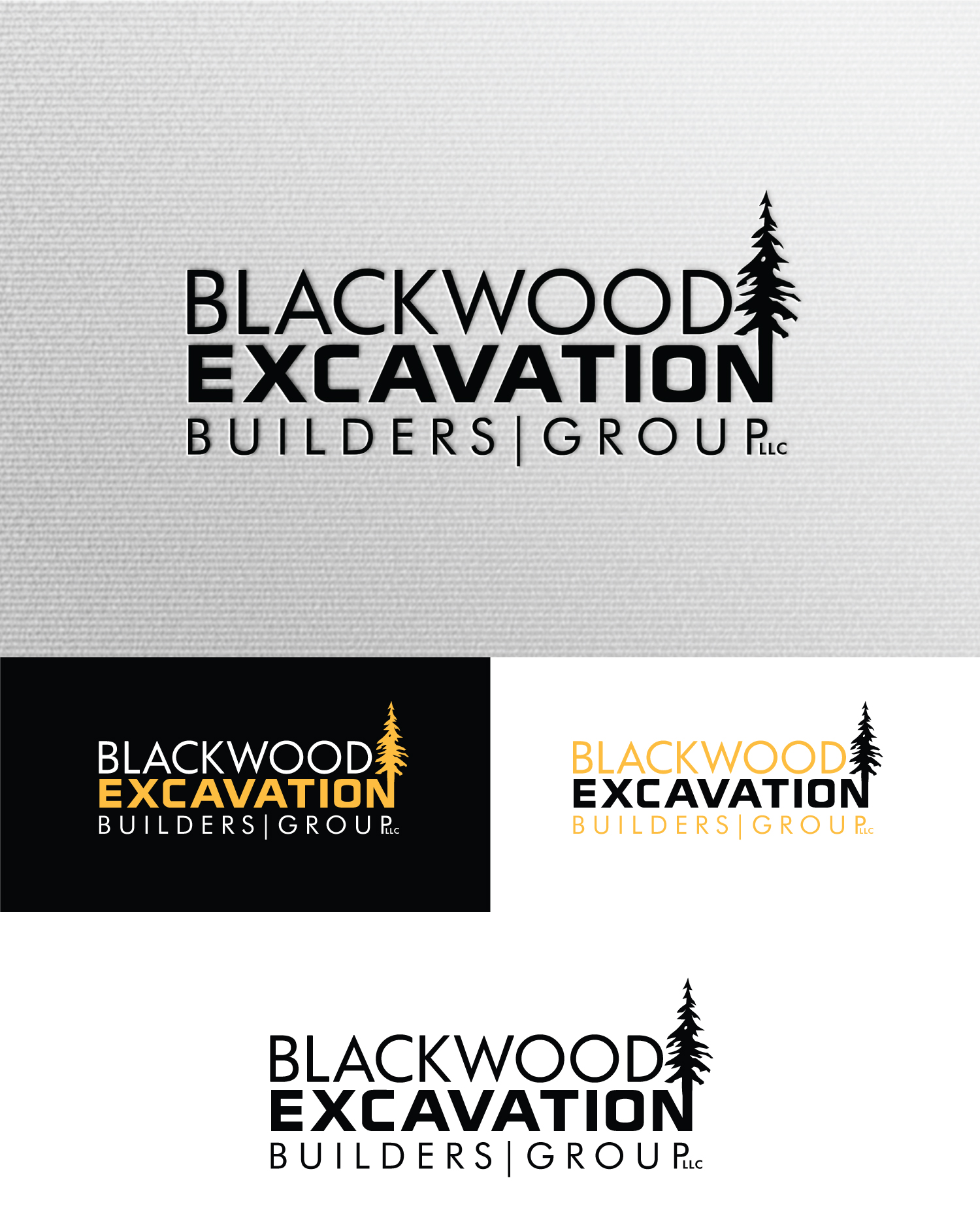 Diseño Gráfico por StromDesignHub para Blackwood Excavation | Diseño #27374215