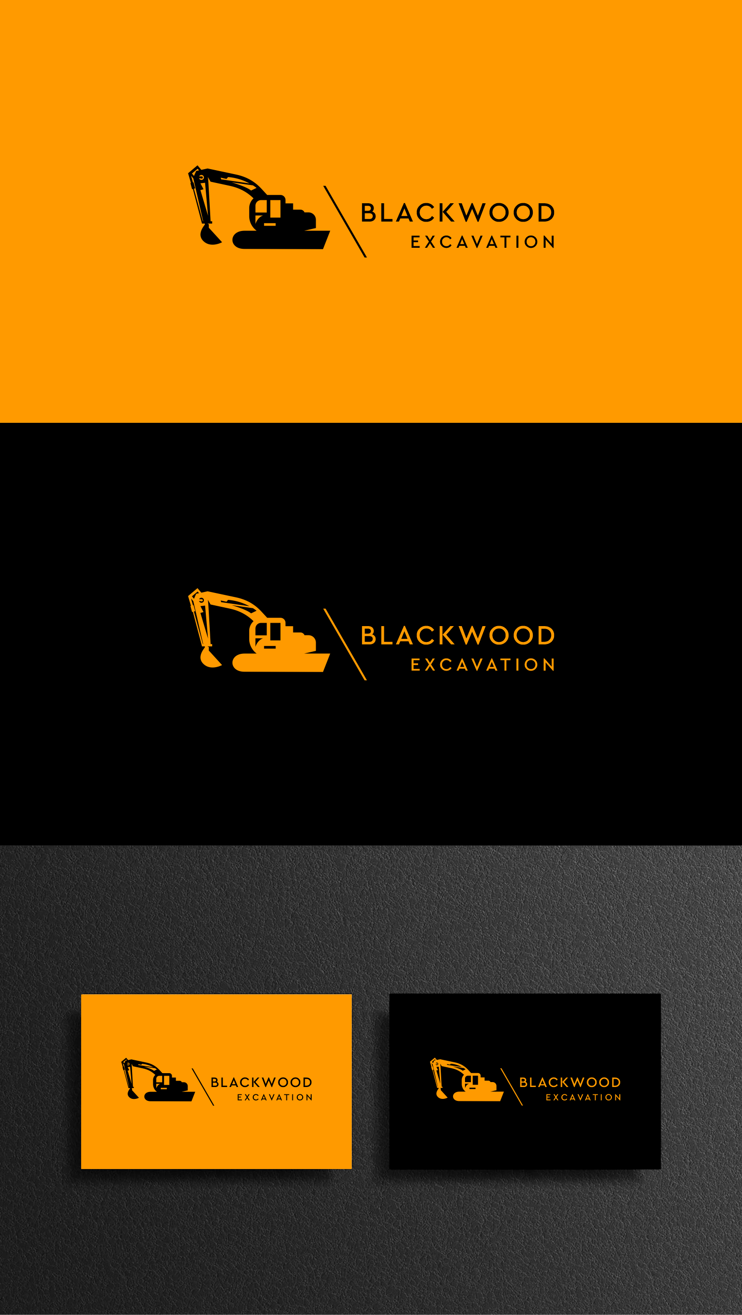 Graphic Design by Omee for Blackwood Excavation | Design #27379934