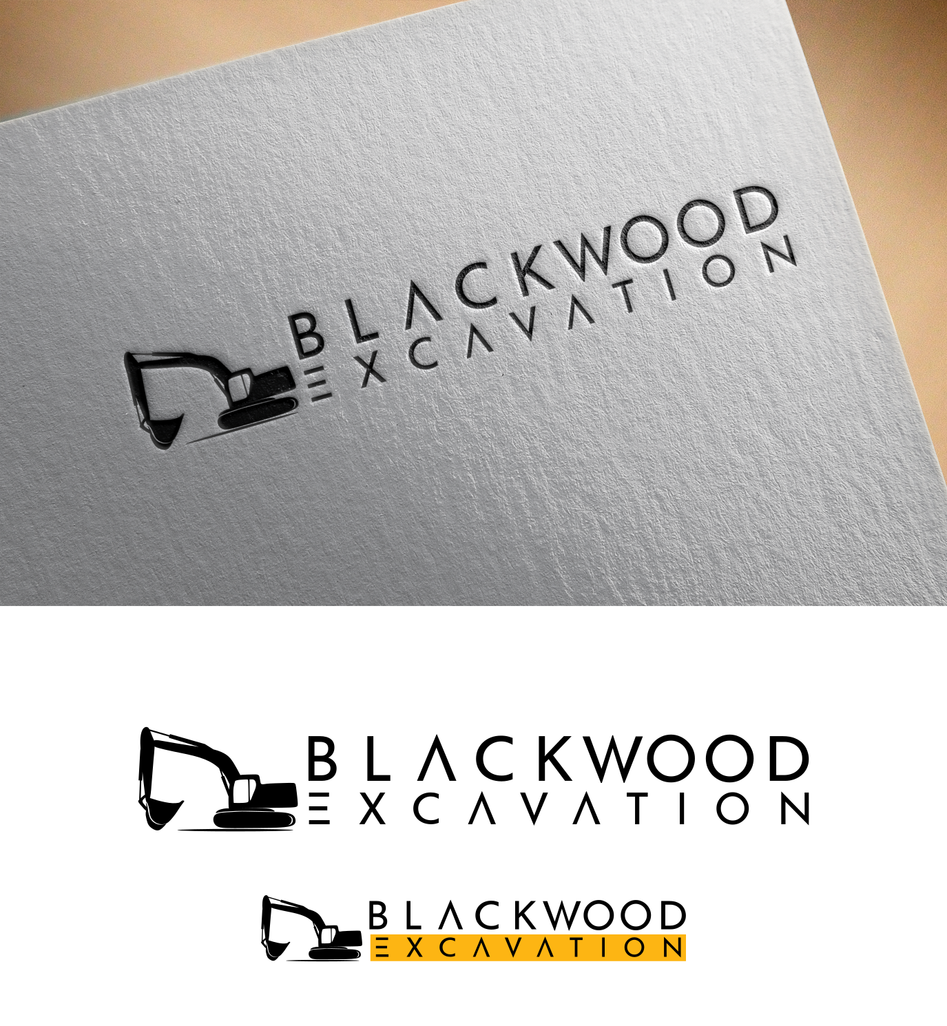 Diseño Gráfico por design.bb para Blackwood Excavation | Diseño #27399329