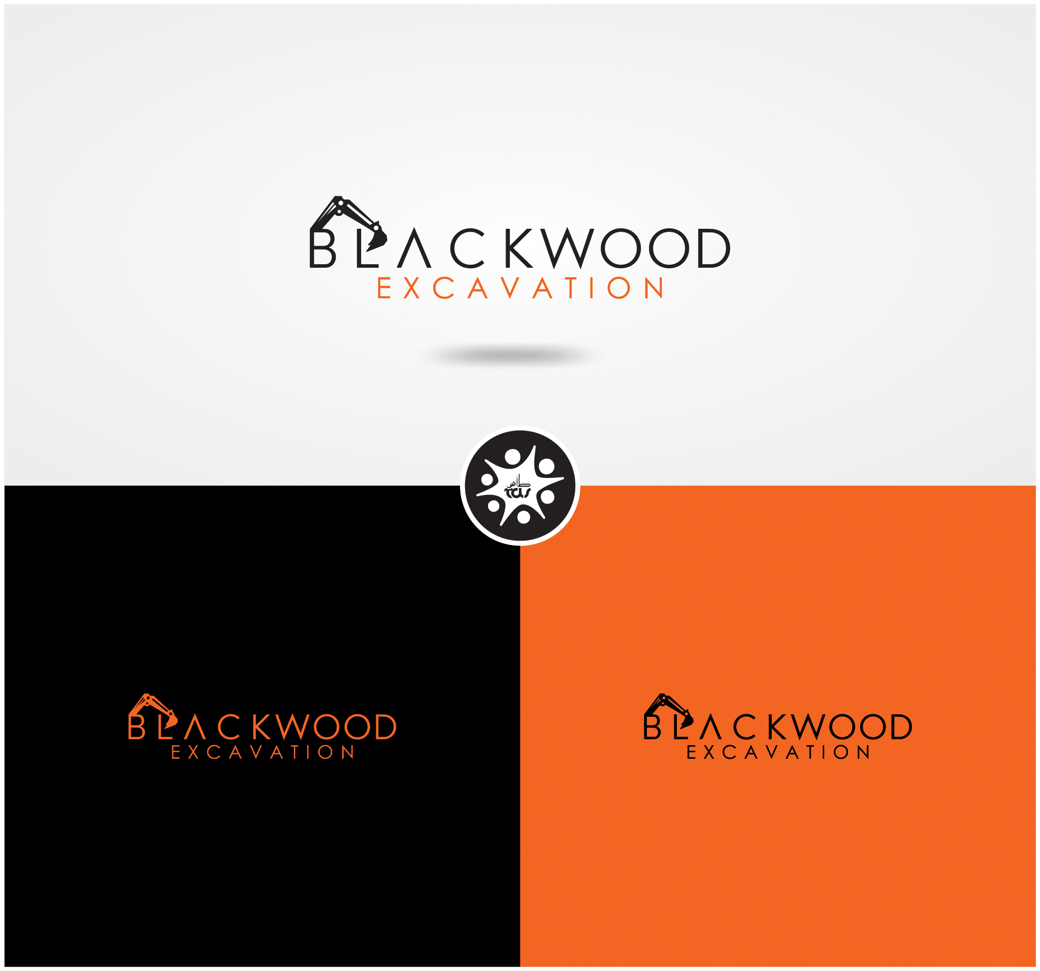 Diseño Gráfico por Tuba Art Studio. IZ (IMRAN ZW) para Blackwood Excavation | Diseño #27376584