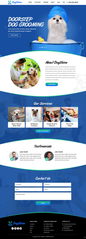 Web Design by pb for this project | Design: #27375685