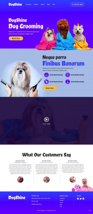 Web Design by pb for this project | Design: #27375686