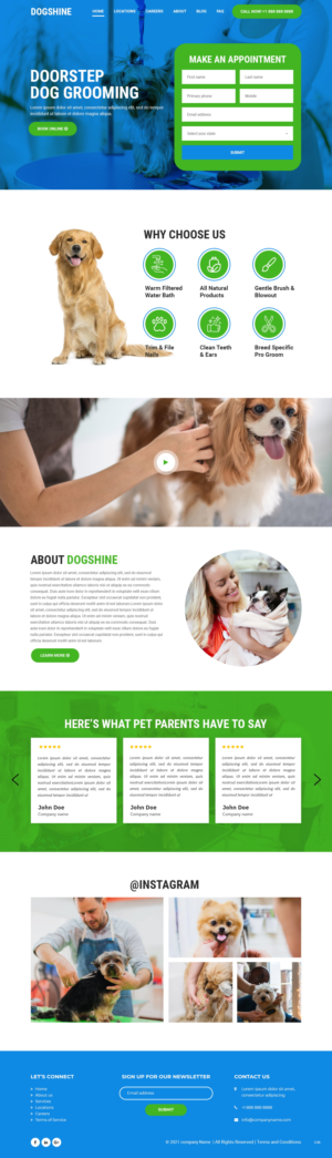 Web Design by pb for this project | Design: #27375688