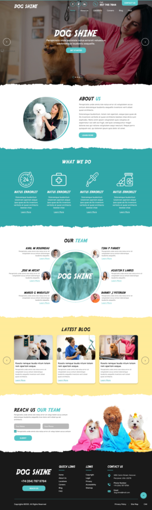 Web Design by pb for this project | Design: #27375695
