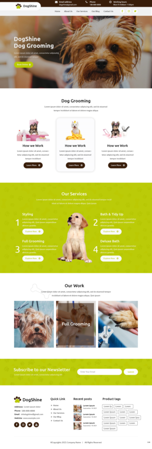 Web Design by pb for this project | Design: #27375696
