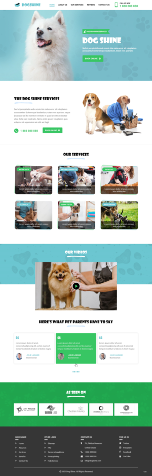 Web Design by pb for this project | Design: #27375697