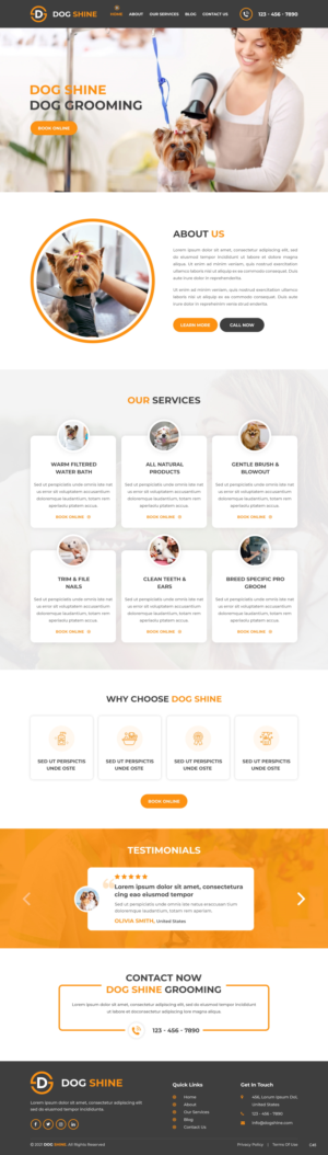 Web Design by pb for this project | Design: #27375698