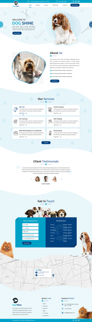 Web Design by Sbss for this project | Design: #27389021