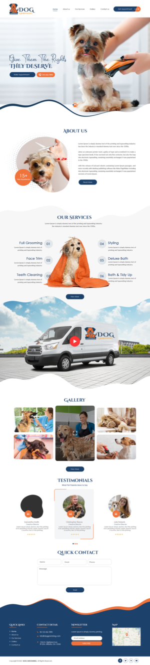 Web Design by bdesigner9 for this project | Design #27375625