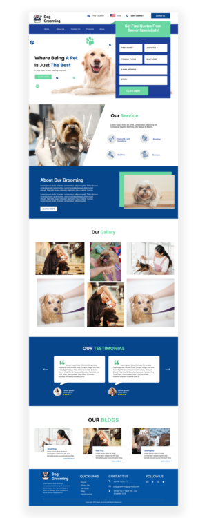 Web Design by Adeel Rahman for this project | Design #27406338