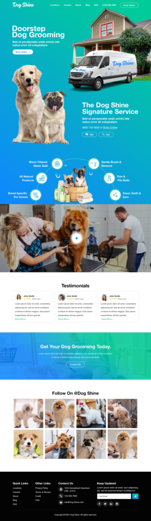 Web Design by Titan Eagle for this project | Design: #27376446