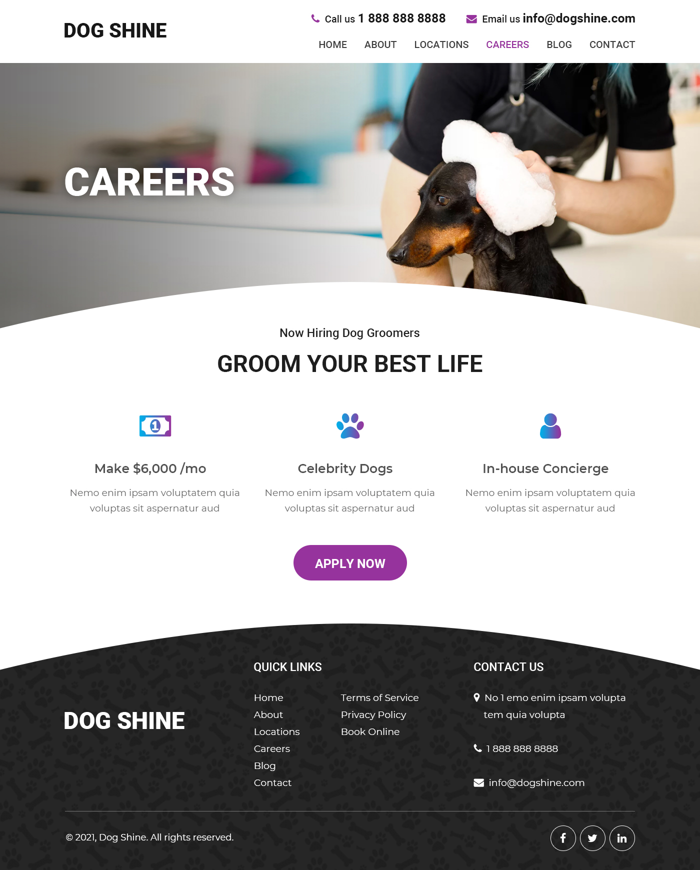 Web Design by Starlyn DS for this project | Design #27673197