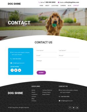 Web Design by Starlyn DS for this project | Design: #27673198