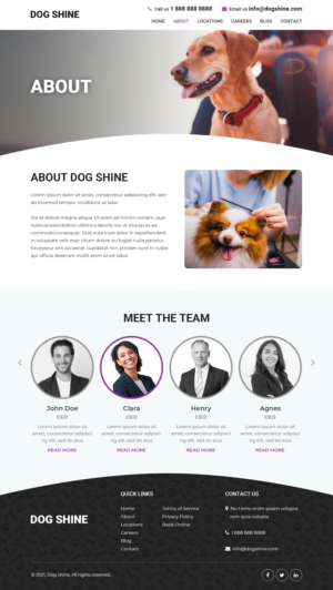 Web Design by Starlyn DS for this project | Design: #27673200