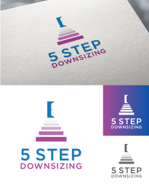 5 Step Downsizing | Logo Design by adelvalle