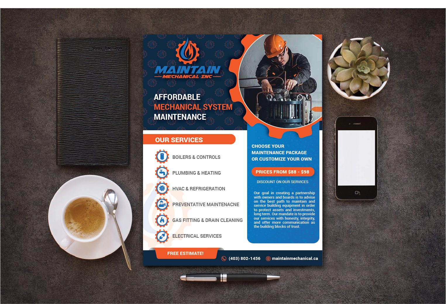 Diseño de Flyer por alex989 para este proyecto | Diseño #27374672