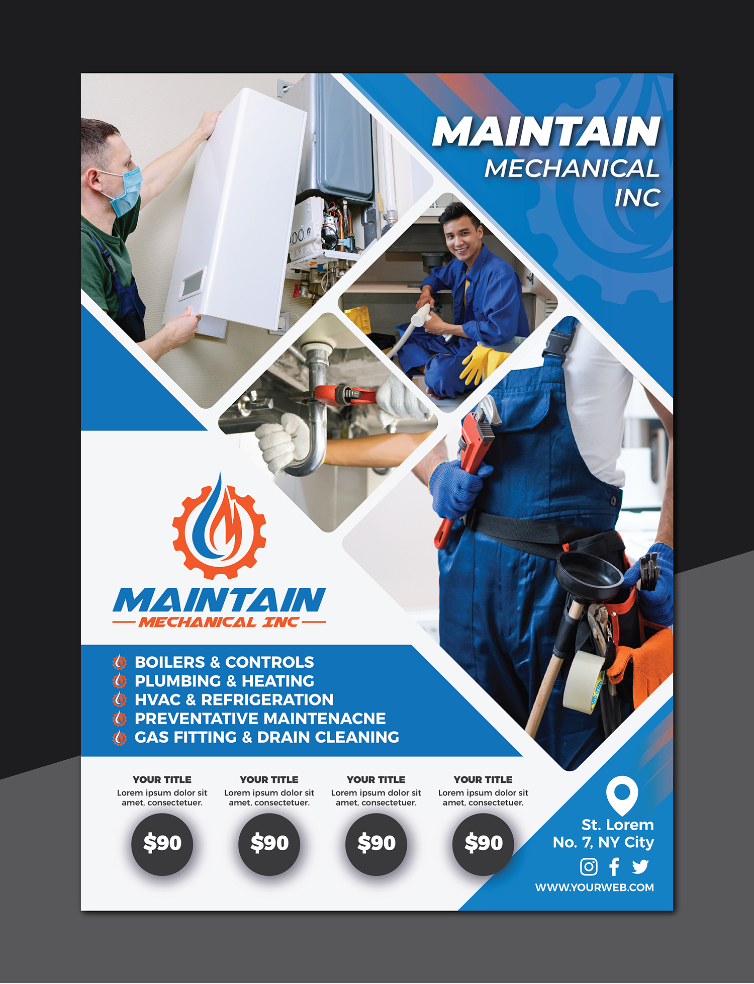 Diseño de Flyer por Deziners Zone para este proyecto | Diseño #27375970